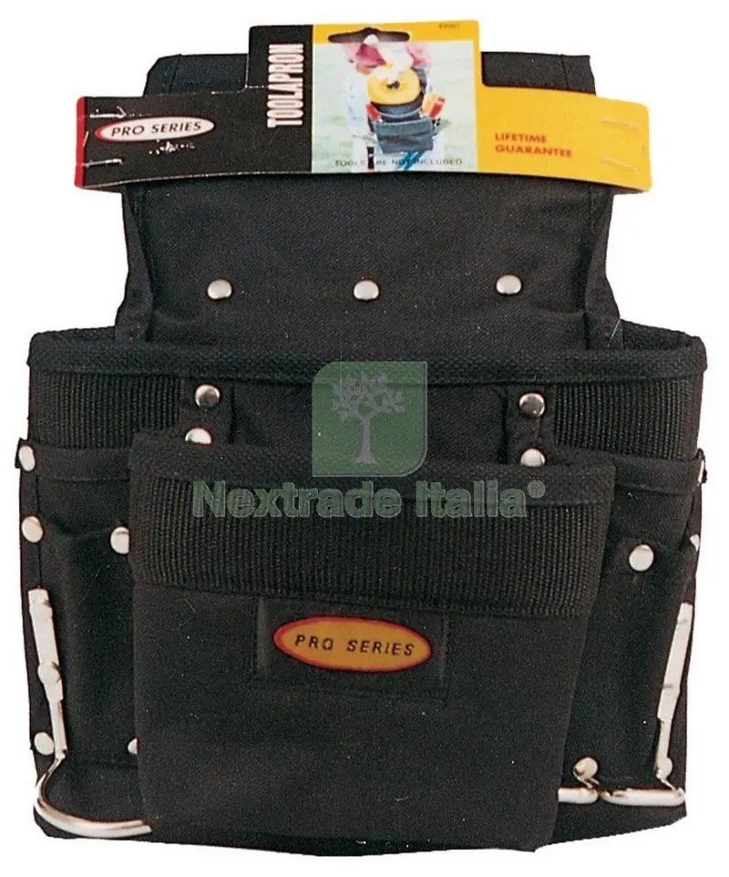 Borsa per Carpentieri "PRO" Nera — Utensili muratura — rif. FERX.8838 Borsa per Carpentieri "PRO" Nera — Utensili muratura — rif. FERX.8838