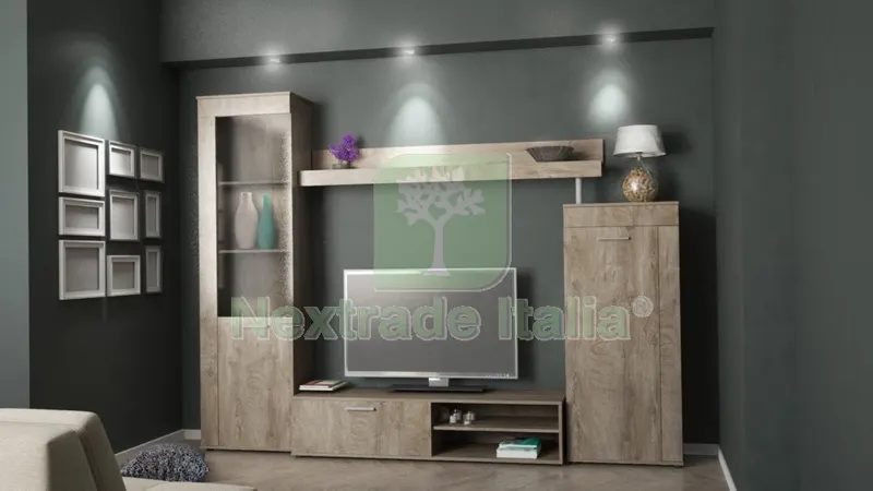 Kit Parete Living Spazio 260X35/42X188 Rovere K105 — Arredo — rif. FERX.885 Kit Parete Living Spazio 260X35/42X188 Rovere K105 — Arredo — rif. FERX.885