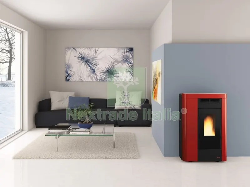 Stufa Pellet 9 KW Annabella AD EVO Canalizzata Tortora — Stufe e camini — rif. FERX.88955
