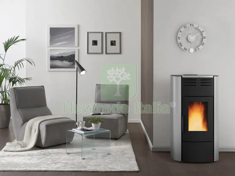 Stufa Pellet 20,3 KW Raffaella Idro H15 GR. Lucido — Stufe e camini — rif. FERX.89777