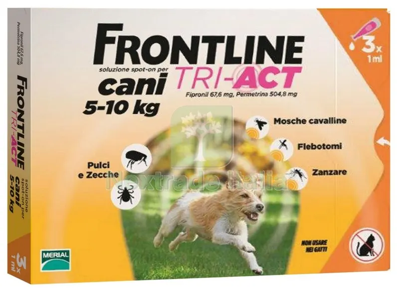 Frontline TRI-ACT KG. 5-10 (3P) — Attrezzi da giardino — rif. FERX.89786