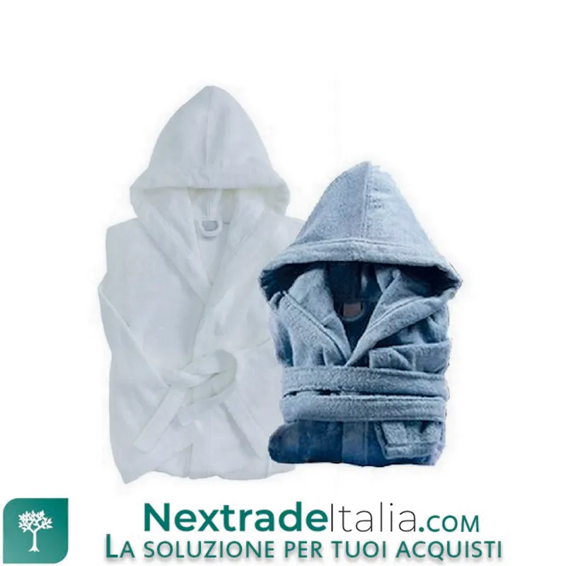 4PZ Accappatoio 'frette' S/M Colori Assortiti — Tessili e biancheria casa — rif. FERX.89978