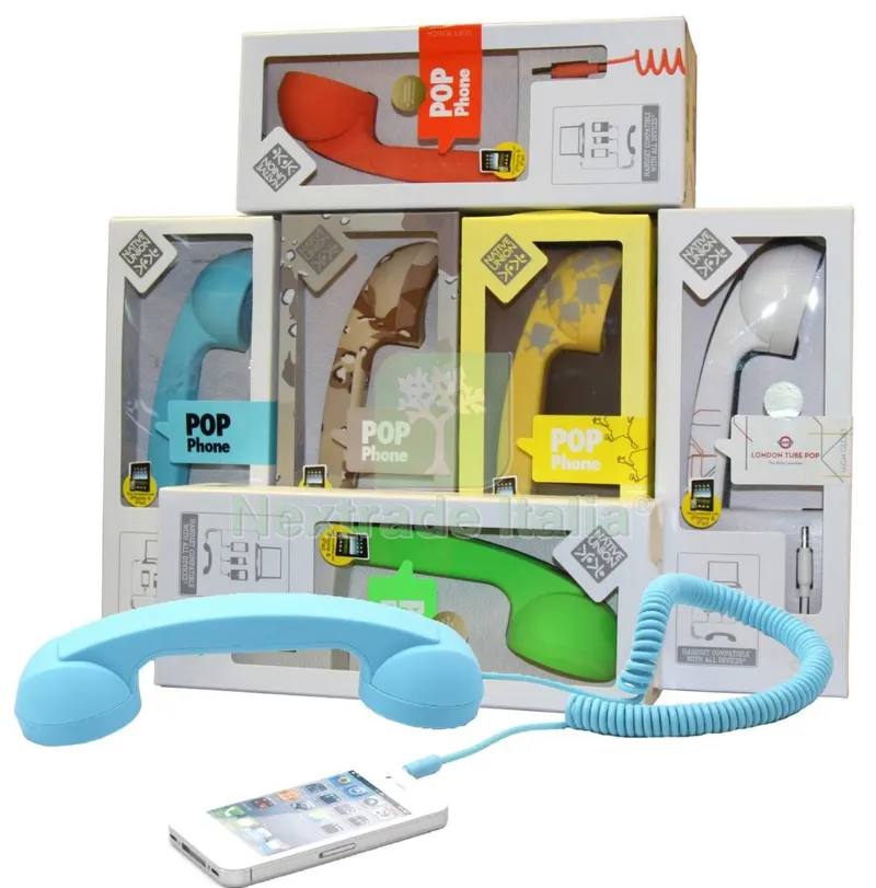 6PZ Cornetta Pop Phone x PC-Smartphone — Elettronica e TV — rif. FERX.89982 6PZ Cornetta Pop Phone x PC-Smartphone — Elettronica e TV — rif. FERX.89982