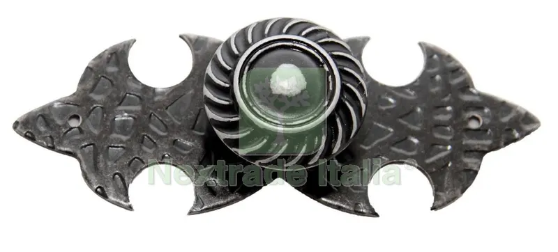 20PZ Pomolo Ferro Battuto ART. 303 MM 30 con Base — Maniglie e pomelli — rif. FERX.89986 20PZ Pomolo Ferro Battuto ART. 303 MM 30 con Base — Maniglie e pomelli — rif. FERX.89986