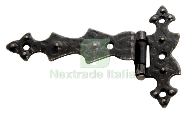 20PZ Cerniera Ferro Battuto con Collo 12 ART. 314/C MM 70X100 — Cerniere e cardini — rif. FERX.89994