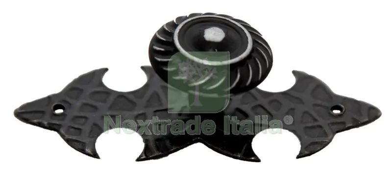 20PZ POMOLO FERRO BATTUTO ART. 306 MM 25 CON BASE — Maniglie e pomelli — rif. FERX.90003 20PZ POMOLO FERRO BATTUTO ART. 306 MM 25 CON BASE — Maniglie e pomelli — rif. FERX.90003