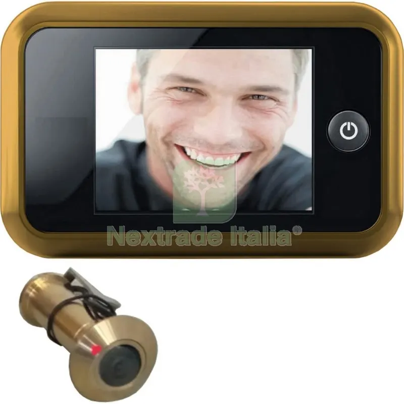 SPIONCINO DIGITALE ORO LUCIDO MM.135X85 (JACK) — Tubi e raccordi — rif. FERX.9009 SPIONCINO DIGITALE ORO LUCIDO MM.135X85 (JACK) — Tubi e raccordi — rif. FERX.9009