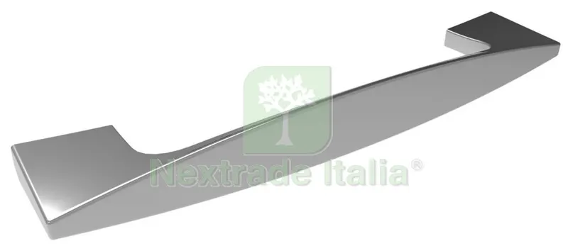 10PZ Cosma Maniglia x Mobili ART. U12846 Cromo Lucido MM 96 — Maniglie e pomelli — rif. FERX.90243