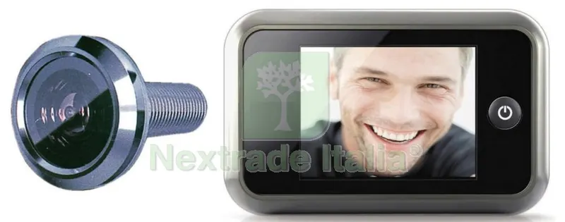 SPIONCINO DIGITALE CROMO SATINATO MM.135X85 (JACK) — Tubi e raccordi — rif. FERX.9025 SPIONCINO DIGITALE CROMO SATINATO MM.135X85 (JACK) — Tubi e raccordi — rif. FERX.9025