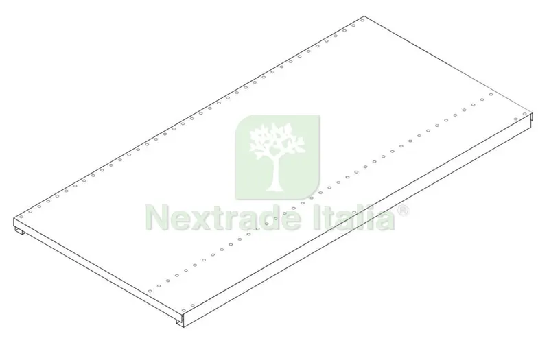 2PZ ZAF Ripiano Intero CM 50X100 Panna — Attrezzi da giardino — rif. FERX.90623 2PZ ZAF Ripiano Intero CM 50X100 Panna — Attrezzi da giardino — rif. FERX.90623