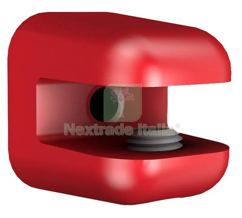 Reggimensola Nylon 2,7 Rosso 2 PZ. — Ferramenta per legno e mobili — rif. FERX.90627