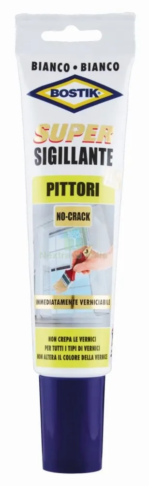 6PZ Bostik Super Sigillante Acrilico Bianco Pittori 150ML — Adesivi e sigillanti — rif. FERX.90826