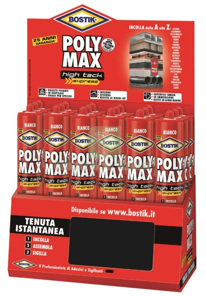Bostik Polimax Espositore 18PZ con Monitor — Articoli per ufficio — rif. FERX.90828 Bostik Polimax Espositore 18PZ con Monitor — Articoli per ufficio — rif. FERX.90828