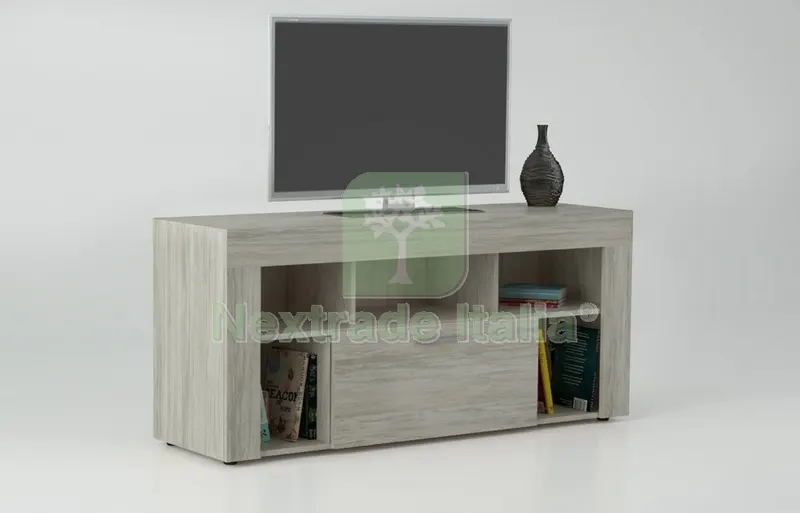 KIT PORTA TV VISION 135X41,5X60H BIANCO VENATO K083 — Elettroseghe e motoseghe — rif. FERX.910 KIT PORTA TV VISION 135X41,5X60H BIANCO VENATO K083 — Elettroseghe e motoseghe — rif. FERX.910