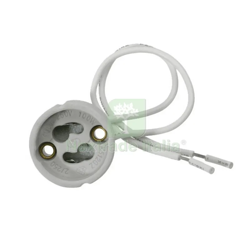 25PZ PORTALAMPADA GU10 MAX 60W (FIGURA 6) — Illuminazione — rif. FERX.9102 25PZ PORTALAMPADA GU10 MAX 60W (FIGURA 6) — Illuminazione — rif. FERX.9102