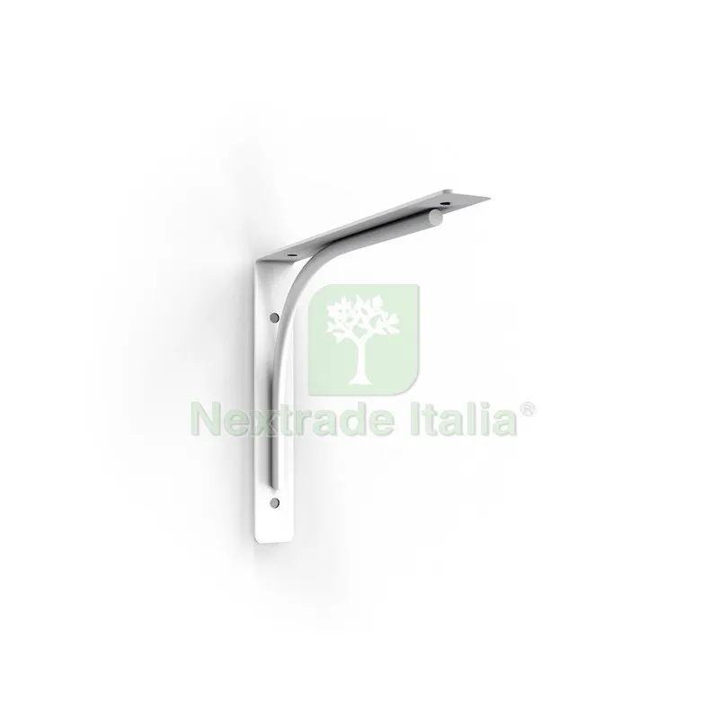 REGGIMENSOLA ECLISSE 230 MM BIANCO — Ferramenta per legno e mobili — rif. FERX.91180 REGGIMENSOLA ECLISSE 230 MM BIANCO — Ferramenta per legno e mobili — rif. FERX.91180