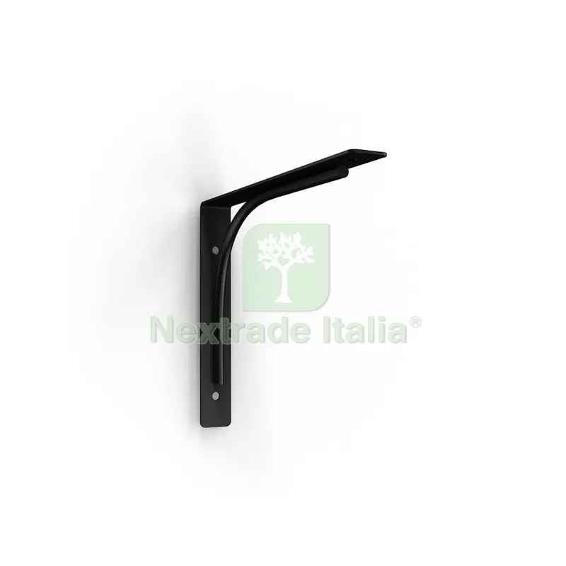 REGGIMENSOLA ECLISSE 230 MM NERO — Ferramenta per legno e mobili — rif. FERX.91182 REGGIMENSOLA ECLISSE 230 MM NERO — Ferramenta per legno e mobili — rif. FERX.91182