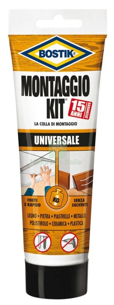 12PZ Bostik Montaggio Kit Universale Tubo 300G — Adesivi e sigillanti — rif. FERX.91260