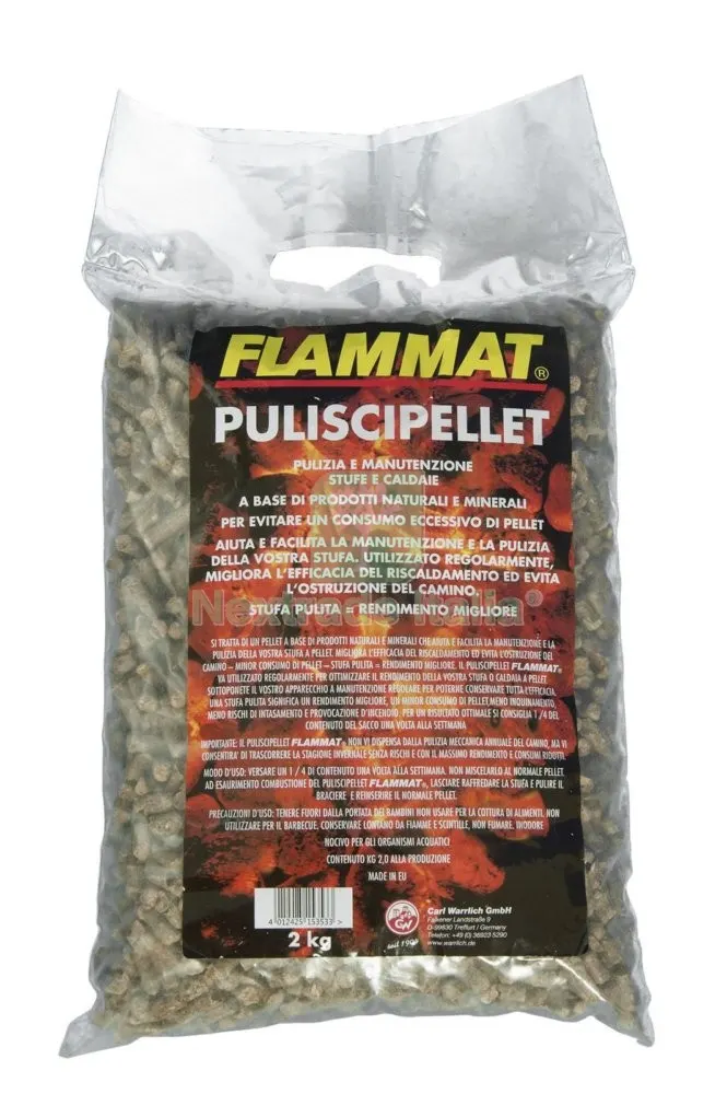 8PZ Pulitore Spazzastufa Pellet 2 KG — Stufe e camini — rif. FERX.91431 8PZ Pulitore Spazzastufa Pellet 2 KG — Stufe e camini — rif. FERX.91431