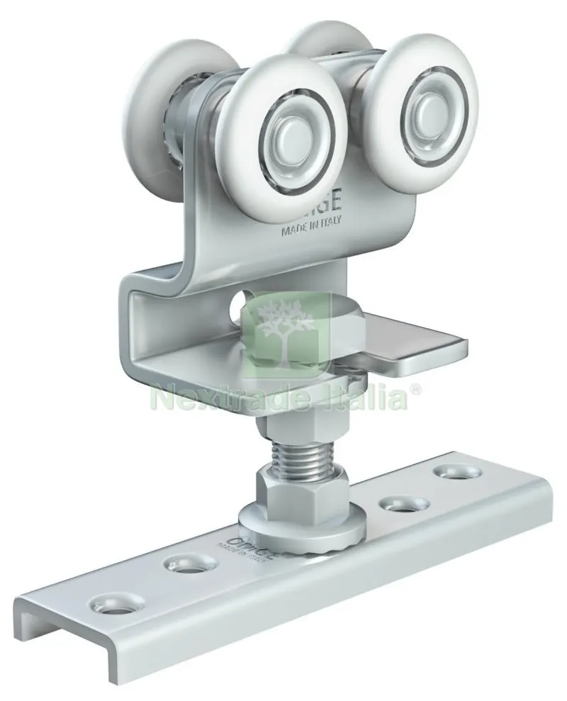 10PZ OMGE CARRELLO A 4 RUOTE ( ART. 1223) MM.24 — Ferramenta porte e finestre — rif. FERX.9153 10PZ OMGE CARRELLO A 4 RUOTE ( ART. 1223) MM.24 — Ferramenta porte e finestre — rif. FERX.9153