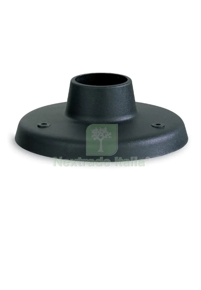 6PZ Base per Palo Lampione Nera COD. 960900 — Illuminazione — rif. FERX.9160
