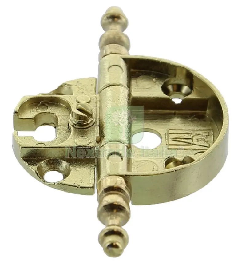 10PZ Cerniere per Mobili ART. A0057 Ottonata — Cerniere e cardini — rif. FERX.91776