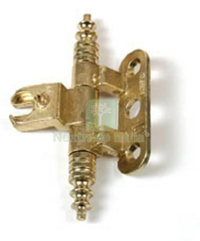10PZ CERNIERE PER MOBILI ART. A0113 OTTONATA — Cerniere e cardini — rif. FERX.91803 10PZ CERNIERE PER MOBILI ART. A0113 OTTONATA — Cerniere e cardini — rif. FERX.91803