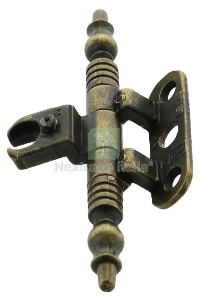 10PZ Cerniere per Mobili ART. A0114 Bronzata Antica — Cerniere e cardini — rif. FERX.91807