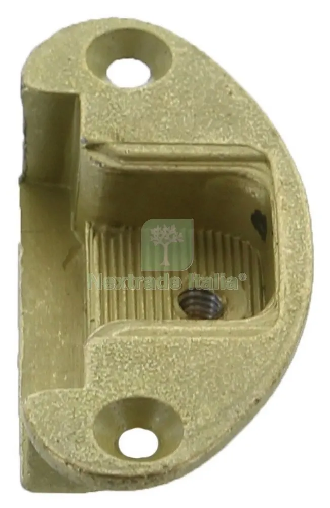 10PZ BASETTA PER CERNIERE ART.A0069 OTTONATA — Cerniere e cardini — rif. FERX.91816 10PZ BASETTA PER CERNIERE ART.A0069 OTTONATA — Cerniere e cardini — rif. FERX.91816