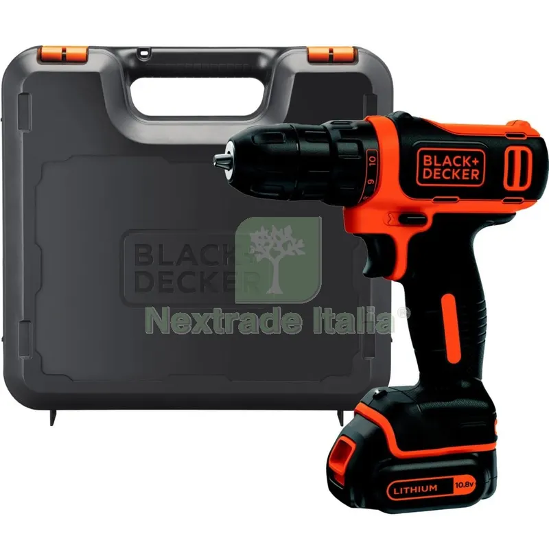 TRAPANO B+D 10,8V LITIO BDCDD12K — Trapani e avvitatori — rif. FERX.91824 TRAPANO B+D 10,8V LITIO BDCDD12K — Trapani e avvitatori — rif. FERX.91824