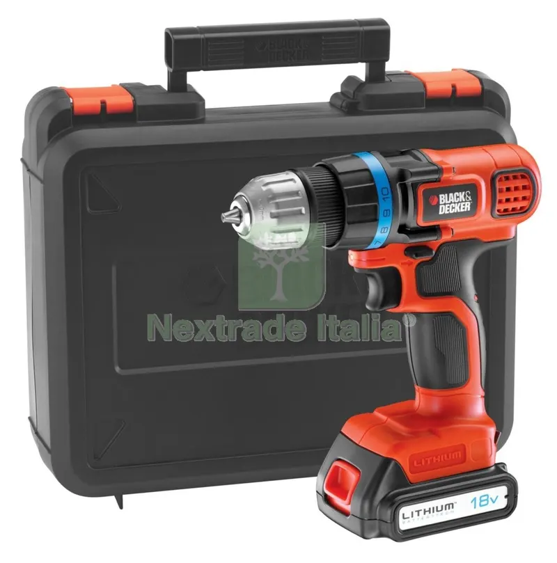 Trapano B+D 18V Litio MOD.EGBL18K — Trapani e avvitatori — rif. FERX.91831 Trapano B+D 18V Litio MOD.EGBL18K — Trapani e avvitatori — rif. FERX.91831