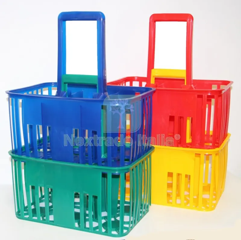 5PZ Cestello Portabottiglie 6 Post(colori in Base alla Disponibilità in Magazzino) — Casalinghi e organizzazione — rif. FERX.91885 5PZ Cestello Portabottiglie 6 Post(colori in Base alla Disponibilità in Magazzino) — Casalinghi e organizzazione — rif. FERX.91885