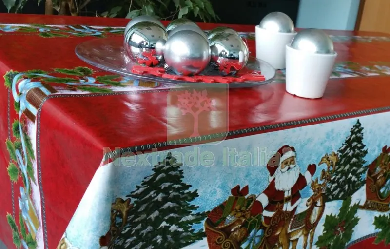 20ML Tovagliato "natale" MOD.385-4640 H.CM.140 — Tessili e biancheria casa — rif. FERX.91888