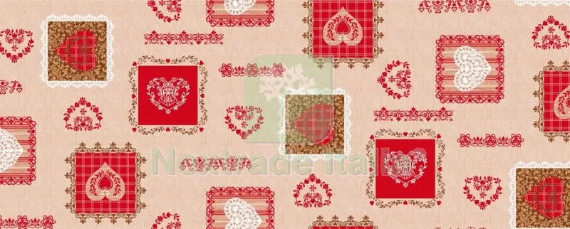 20ML Tovagliato "natale" MOD.385-4639 H.CM.140 — Tessili e biancheria casa — rif. FERX.91897