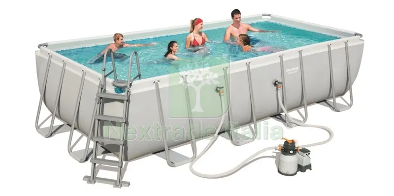 Piscina con Telaio Completa 549X274X122H 56466 — Tempo libero outdoor — rif. FERX.91906 Piscina con Telaio Completa 549X274X122H 56466 — Tempo libero outdoor — rif. FERX.91906