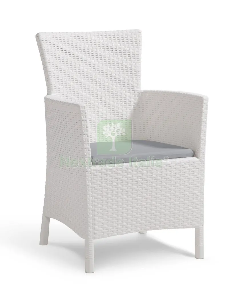 Allibert Poltrona 'iowa' Bianca — Arredo — rif. FERX.91919 Allibert Poltrona 'iowa' Bianca — Arredo — rif. FERX.91919