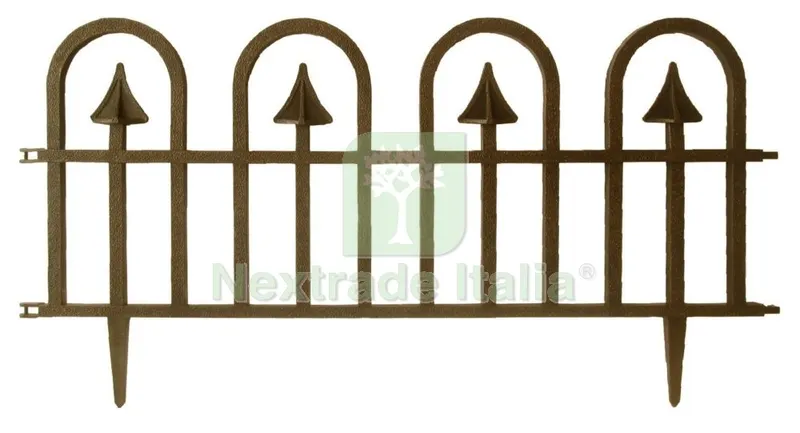 20PZ Steccato in ABS CM 60X31,5H Oro Antico — Staccionate e steccati — rif. FERX.91930