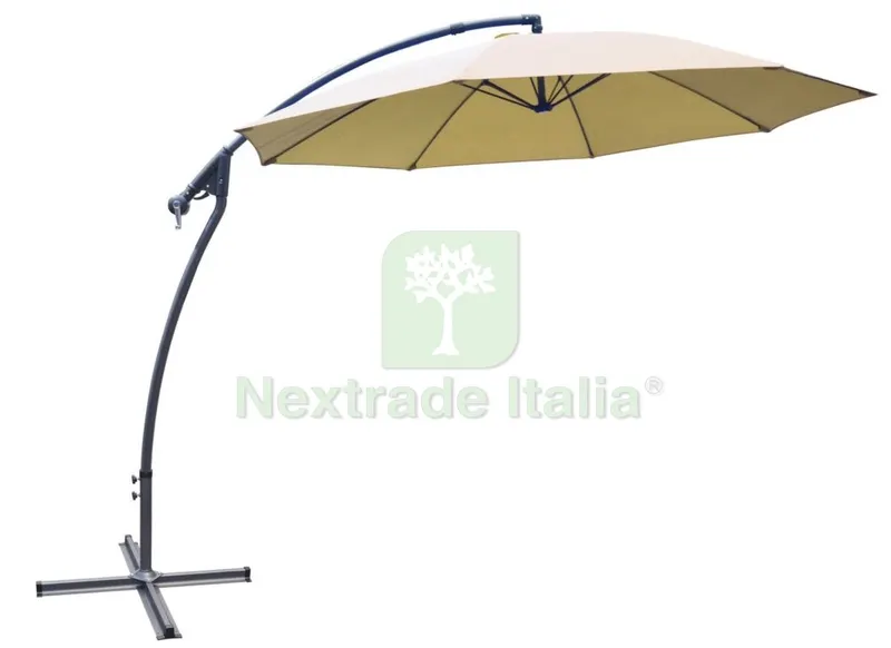 Ombrellone Decentrato 'banana' CM 300 Beige — Tempo libero outdoor — rif. FERX.91933 Ombrellone Decentrato 'banana' CM 300 Beige — Tempo libero outdoor — rif. FERX.91933