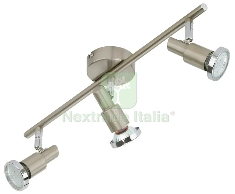 Lampada 3 Faretti LED GU10-3W 250LM "cool" — Illuminazione — rif. FERX.92023