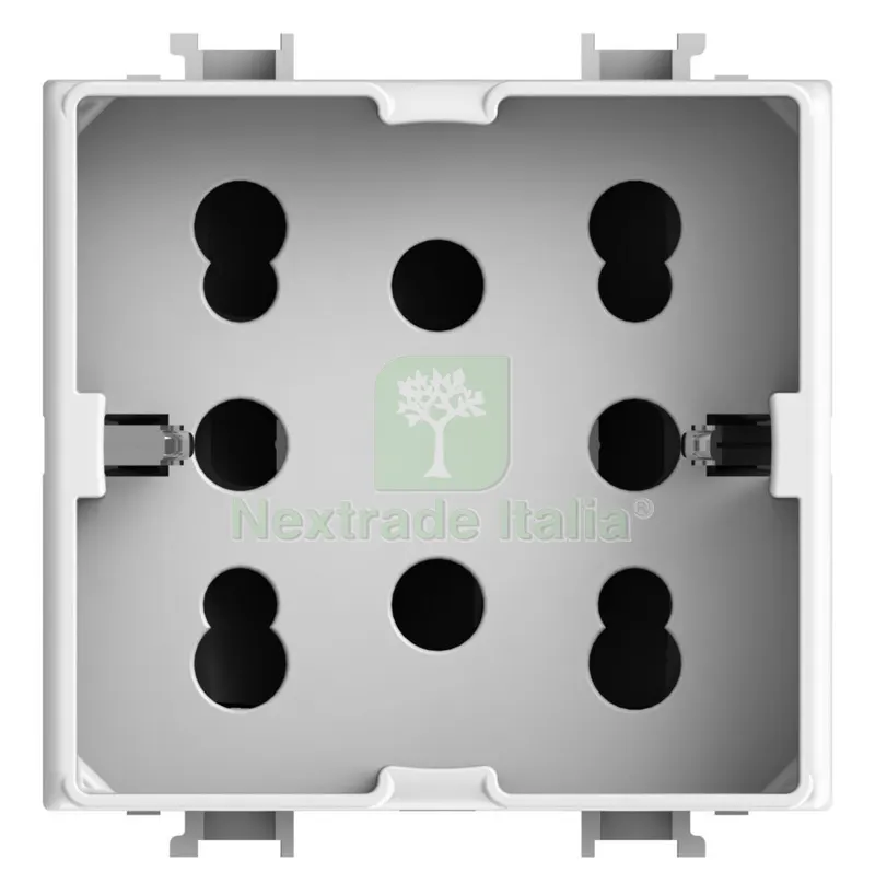 Presa SCHUKO+N2 10/16A Universale Matix BCA — Interruttori e prese — rif. FERX.92044 Presa SCHUKO+N2 10/16A Universale Matix BCA — Interruttori e prese — rif. FERX.92044
