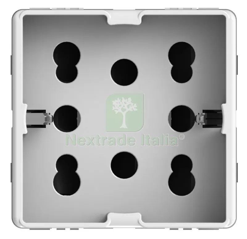 Presa SCHUKO+N2 10/16A Universale Gewiss System BCA — Interruttori e prese — rif. FERX.92046 Presa SCHUKO+N2 10/16A Universale Gewiss System BCA — Interruttori e prese — rif. FERX.92046