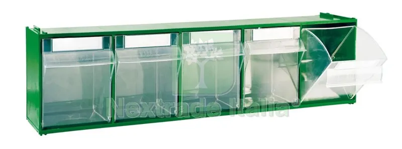 2PZ Madia 5 Cassetti Basculanti CM 60X14X16,8H MM 600X140X168H — Scarichi e sifoni — rif. FERX.92098 2PZ Madia 5 Cassetti Basculanti CM 60X14X16,8H MM 600X140X168H — Scarichi e sifoni — rif. FERX.92098