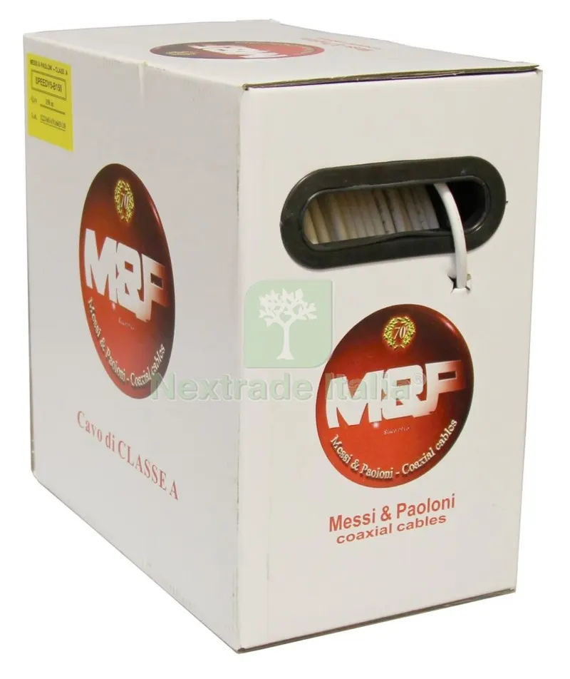150ML CAVETTO SATELLITARE DIAMETRO 5,0 CONDUTTORE RAME — Interruttori e prese — rif. FERX.92111