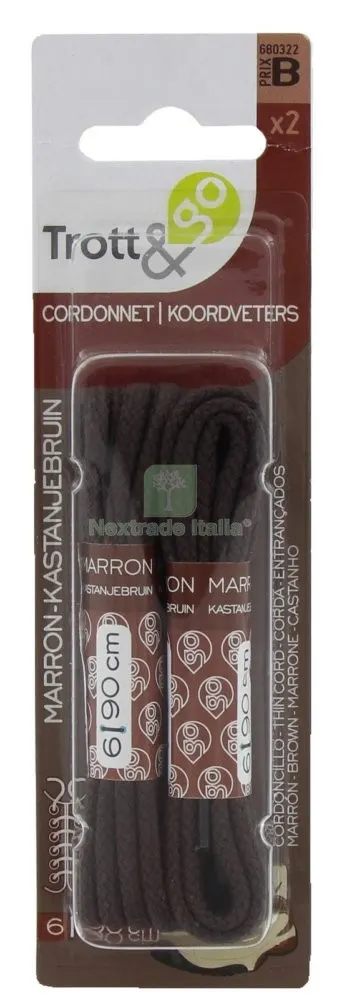 LACCI CORDA MARRONI CM 90 2 PAIA