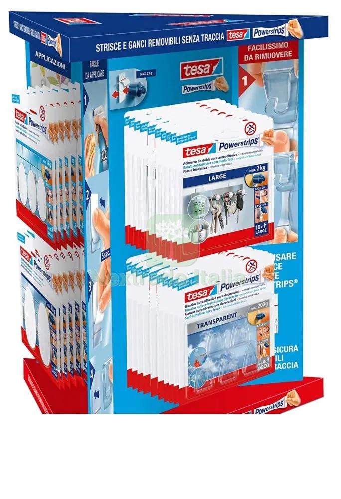 Tesa Powerstrips Espositore Vuoto — Materiale promozionale e POP — rif. FERX.92207 — foto 3