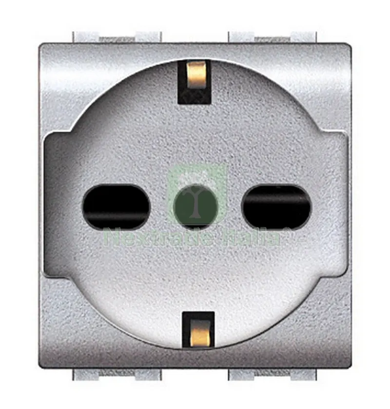 6PZ Life ART. 4050TEC Presa Bipasso/Schuko TEC — Illuminazione — rif. FERX.92220 6PZ Life ART. 4050TEC Presa Bipasso/Schuko TEC — Illuminazione — rif. FERX.92220