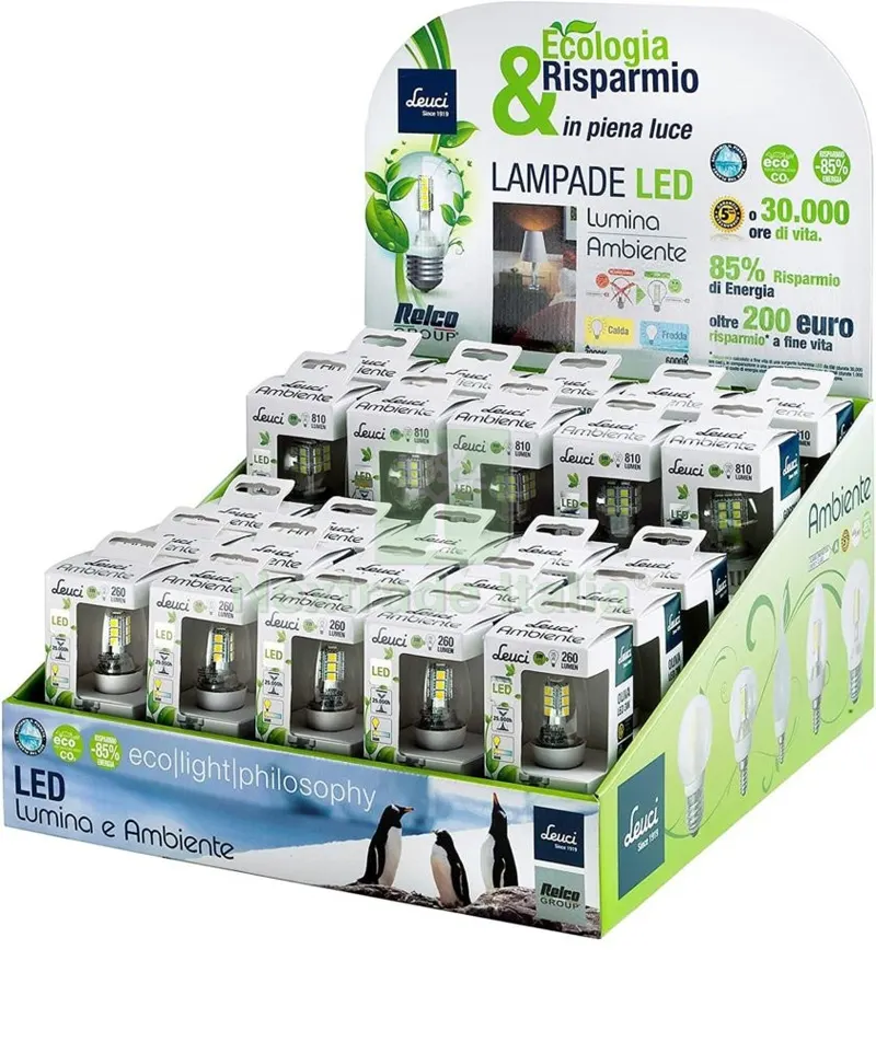 Leuci LED Espositore da Banco Vuoto — Articoli per ufficio — rif. FERX.92239 — foto 3