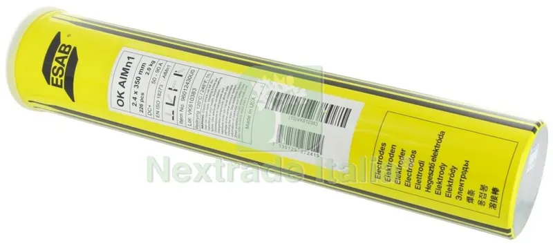 Esab Elettrodi per Allum 96.01 MM2,4X350 KG 2,0 226 PZ — Saldatrici e accessori — rif. FERX.92253