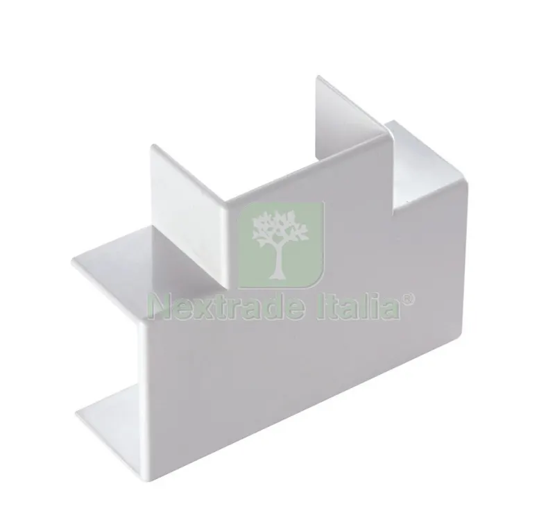 GIUNZIONE A "T" PER MINICANALINA 20X10 (PZ.2) — Canaline e centralini — rif. FERX.92273