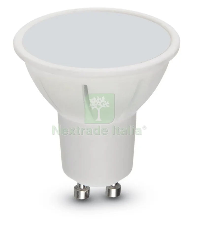10PZ LED 'GU10' 5,5W Lumen 420 6000K Fredda — Illuminazione — rif. FERX.92276 10PZ LED 'GU10' 5,5W Lumen 420 6000K Fredda — Illuminazione — rif. FERX.92276